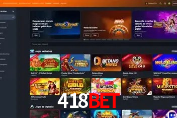 A Experiência Imersiva dos Cassinos Ao Vivo no 418bet